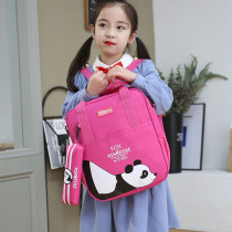 Primary school students lightweight school bag Girls shoulder bag Summer tutoring bag Canvas bag Female student tote bag book bag