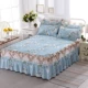 Tháng Sáu Xi Hàn giường váy Simmons giường khăn trải giường trải giường bao gồm trong một mảnh cho một giường Li 1.8 / 1.5 / 1.2 m - Váy Petti