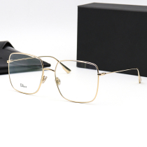 DIOR glasses Women Flat Mirror Square Large Frame Metal Frame StellaireO1 Large Frame DIOR Glasses Men O1