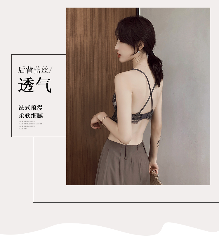 [Gửi đồ lót] Đồ lót ren gợi cảm mềm mại không có vòng thép tập hợp áo ngực cô gái đầy đủ phần mỏng mùa thu và mùa đông sang trọng quan lot nu dang dui