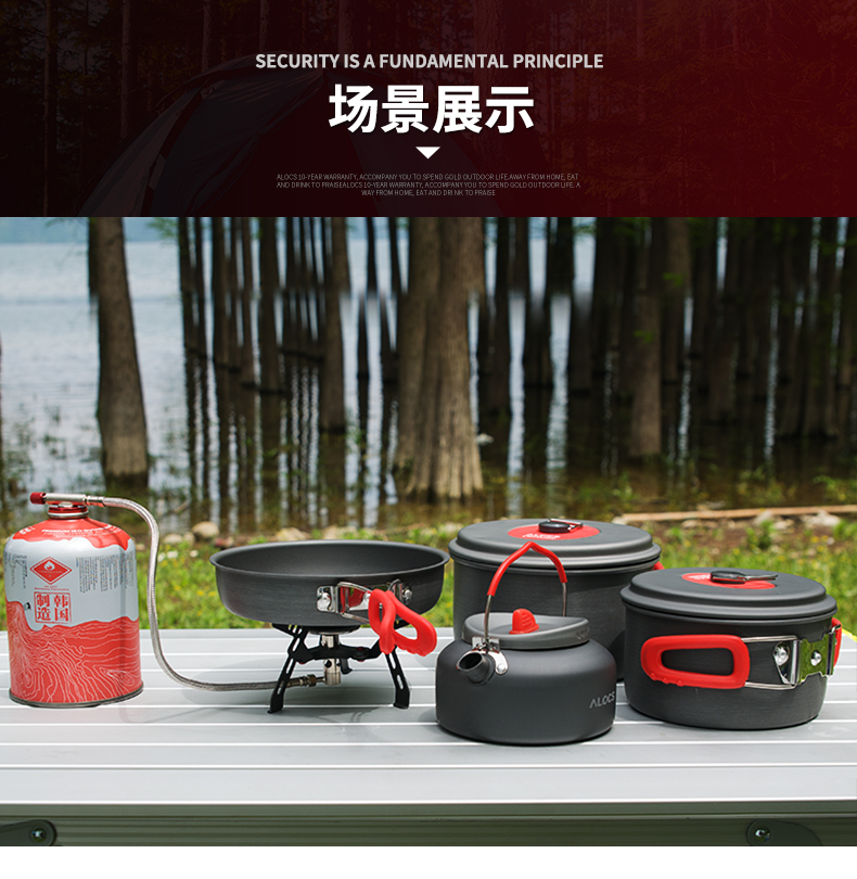 Con đường tình yêu màu xanh cánh bếp bếp ngoài trời bếp lò hoang bếp lò gas bếp lửa cắm trại cung cấp bếp lò di động - Bếp lò / bộ đồ ăn / đồ nướng dã ngoại bếp ga mini namilux