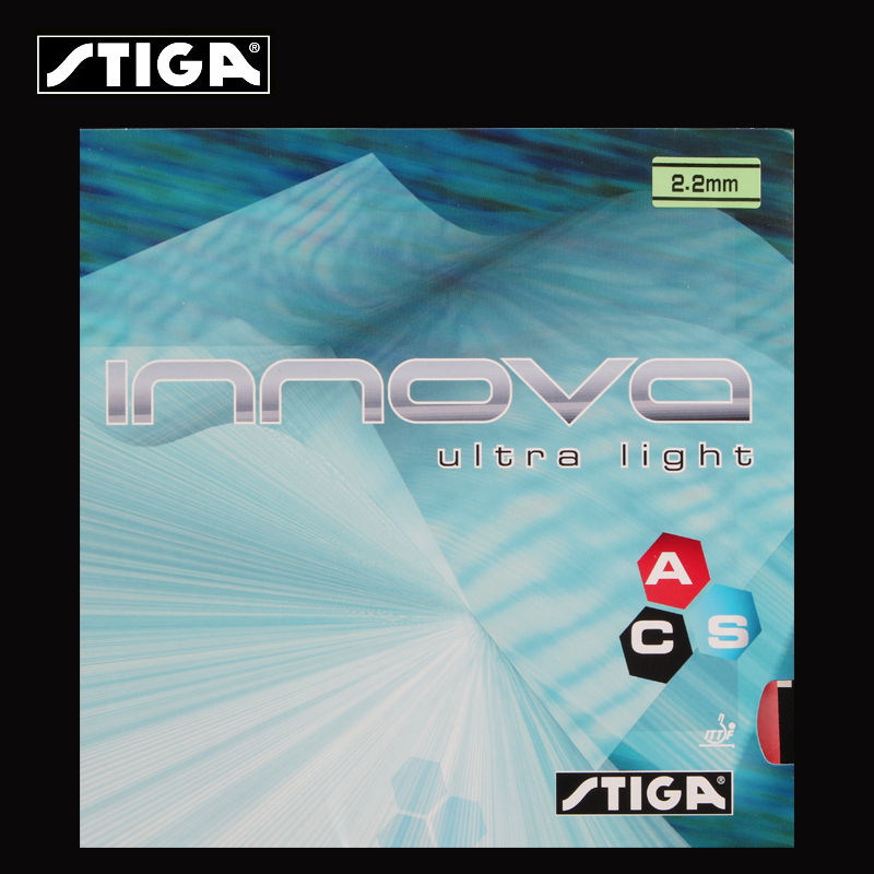 STIGA Steica One Knokings Stica Table Tennis rubber sheet Light weight Anti-gum Gum Astringent Applicable Counter Hands