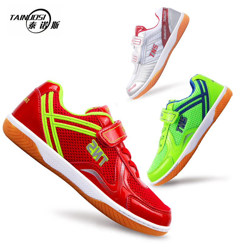 Tinos children's table tennis shoes boys and girls breathable non-slip training shoes professional table tennis sports shoes