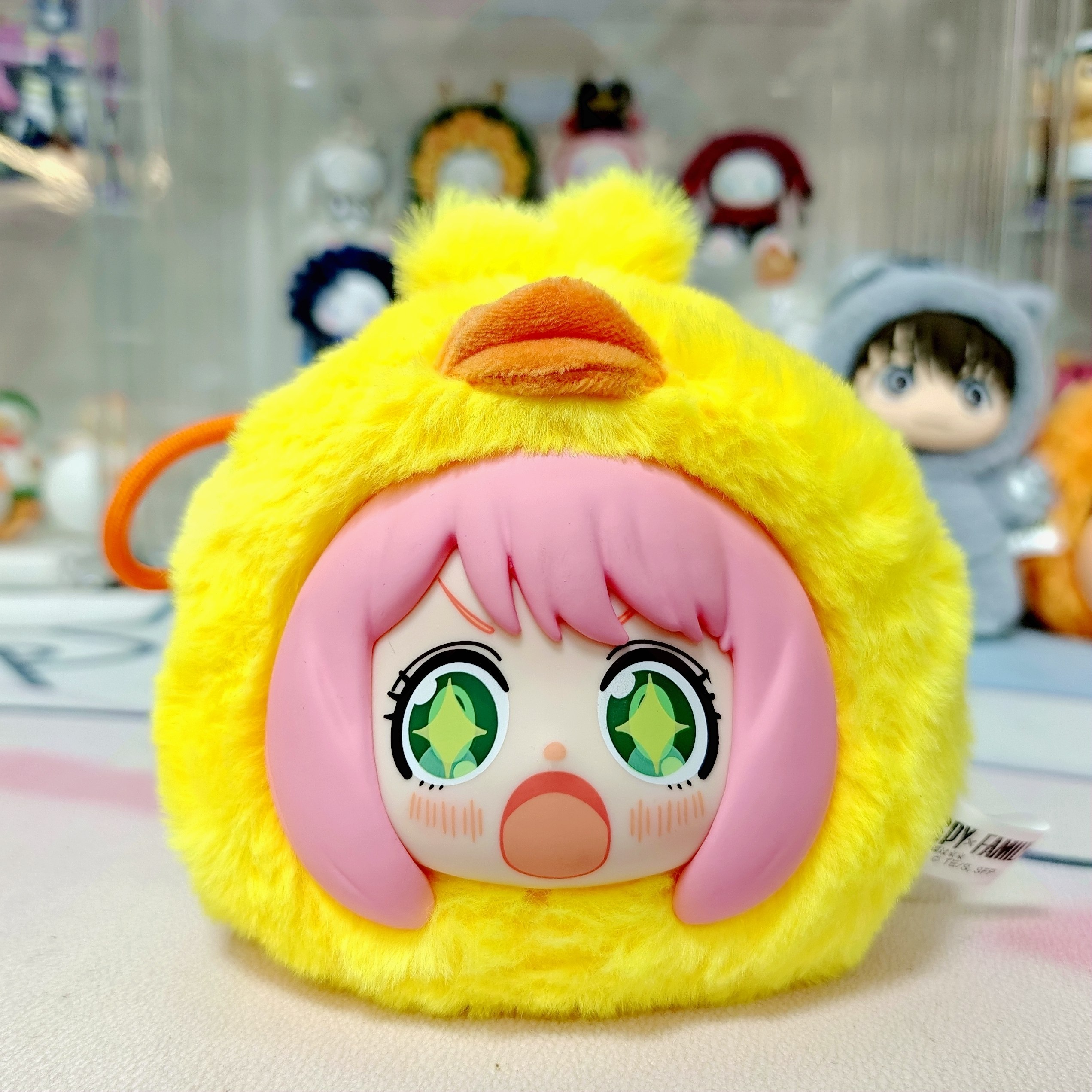 Spy X Family Merchandise Animal Party Anya Plush Doll Keychain Blind Box Figure