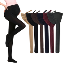 Pregnant womens stockings Micro-pressure socks Thin leg pantyhose micro-velvet waterproof swollen spring and autumn season abdominal adjustable base socks