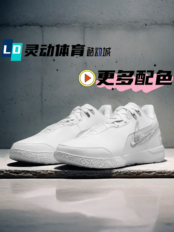 Dynamic Sports Nike James Brownie 1 Pure White Men's Practical Basketball Shoes Fj1567 Dr8788