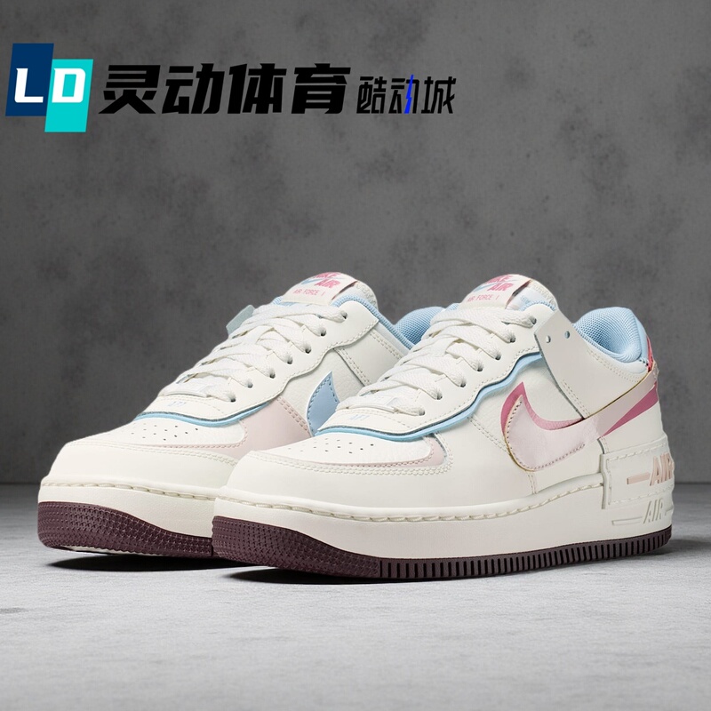Dynamic Sports Nike Af1 Air Force One Valentine's Day Pink and White Classic Low-Top Sneakers Iq9803-161