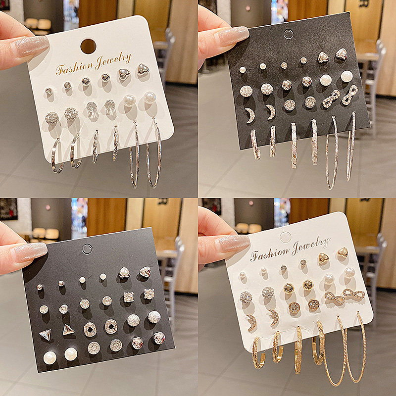 Suit Pins Wind Earrings 2022 New Tide Ear Accessories Women's Ear Needles Advanced Feelings Light Extravagant Style Goddess Van