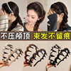 Autumn and Winter Women's 2024 New Wave Headband, Fluffy High Crown Headband, Hair Accessory with a High-End Feel, Makes the Face Look Smaller, Hair Clip