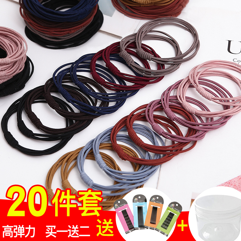 Head rope small rubber band female tie scalp cover hair band 2021 new net red children adult temperament headdress hairband