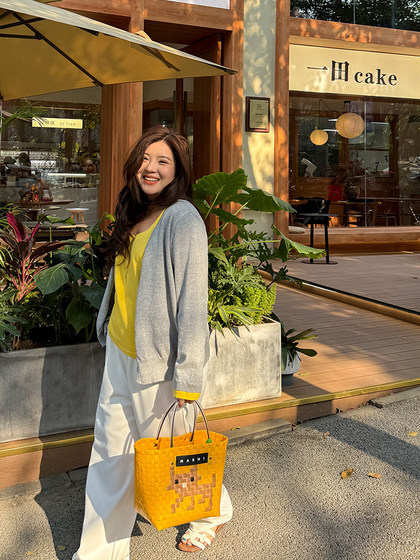 胖mm宽松百搭休闲裤木子理想大码女装春松紧腰休闲时尚长裤200斤