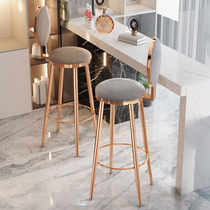 High chair bar chair home light luxury rotating modern simple bar high stool bar stool high chair island chair