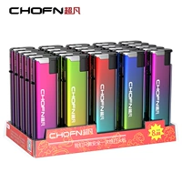 [Ветрозащитный/синий пламя прямо в] 25 глазированного цвета