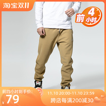 SLAMBLE Winter Sports Basketball Guards Leisure Bundle Trousers Pants Castle Cash Fluff Super Thick Relax Jog