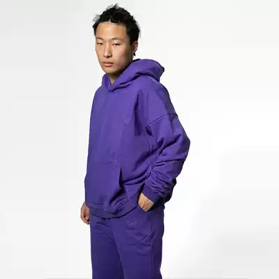 SLAMBLE casual loose basketball jacket men and women American high street pants thick cotton T hooded jumper Spring and Autumn Tide