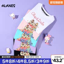Chichiti co-name cartoon short-sleeved tide childrens clothing girls boys foreign fashion Han Fan cotton handsome T-shirt summer