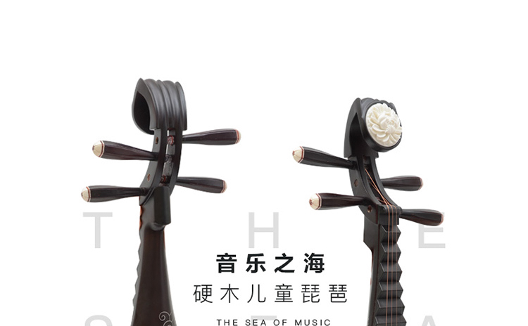 Bắc Kinh Xinghai 琵琶 8901Y người mới bắt đầu thực hành gỗ cứng trẻ em người lớn đã chơi nhạc cụ dân tộc Xiaoyan sáo inox
