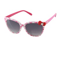 2-8 year old foreign trade original single KT series children sunglasses big box girl girl cute three color optional glasses