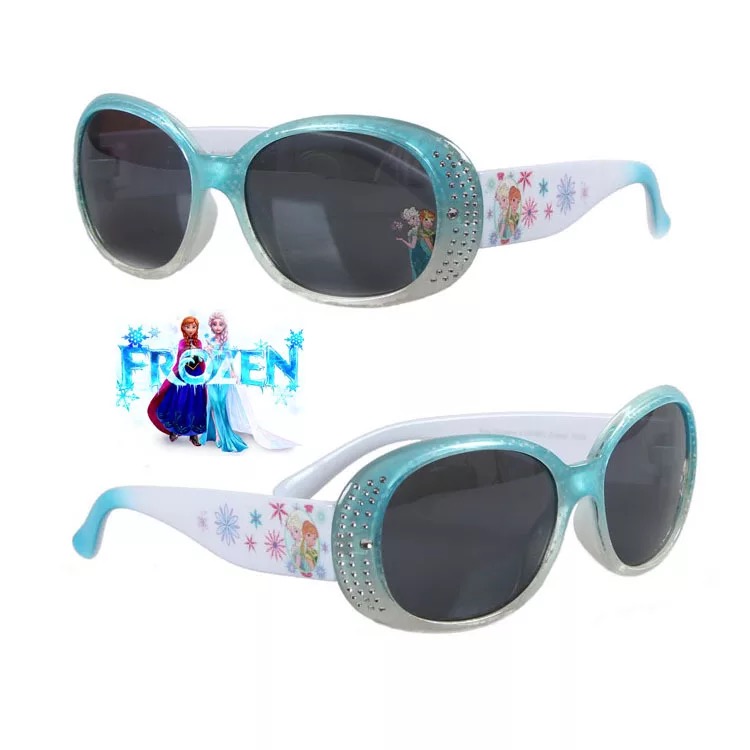 2-8 years old foreign trade tail goods children's sunglasses boys and girls baby sunglasses anti-ultraviolet ice and snow princess
