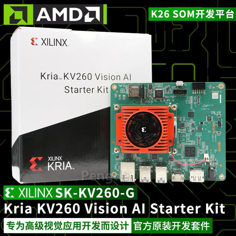 Sk-Kv260-G -Ed Kria K26 Som Advanced Vision Ai Development Kit Zynq Fpga Amd