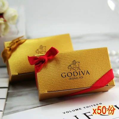 Godiva Gedifan Truffe Chocolate Gift Box 2 упаковка свадебная конфеты свадебный подарок высокий сувенир