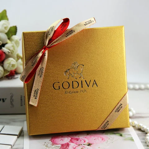 Godiva Imperor Brahma Chocolate 6 Золотая коробка золотая коробка сахарная маленькая подарки подарки подарки подарки Tanabata День святого Валентина подарок