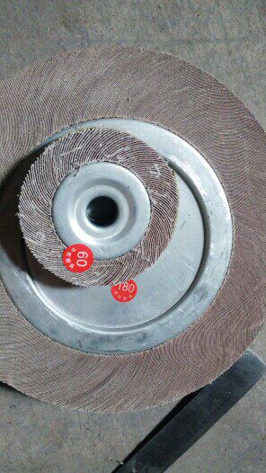 Factory price direct sales thousand impeller 100*25*16 thousand impeller 125*25 polishing wheel chuck impeller abrasive cloth wheel