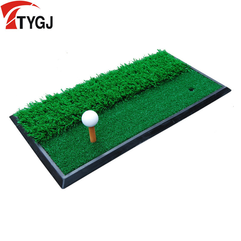 TYGJ Golf Swing Exercises Instrumental Length Grass Indoor Strike Pad Splurge Double Use Pad Special Price