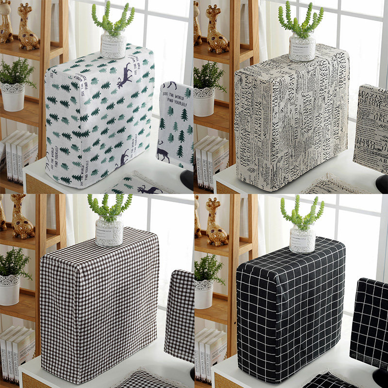 Custom printer cover computer cover main set dust cover all-inclusive set pastoral fabric computer dust cover chassis cover