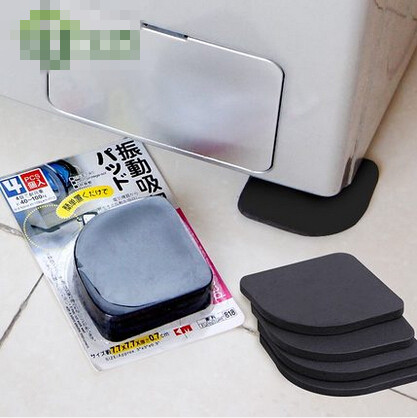 Washing machine shock-proof pad anti-skid pad mute cotton Refrigerator shock-proof pad sponge pad home table foot pad 4 packs