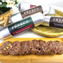 Germany Fresco pet sausage horse beef venison pumpkin coconut dog staple food canned wet grain 400g