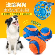 Spot Petmate Dog Toy Ball Pet Elastic Ball Golden Hair Border Pastoral Training Bite Resistant Bite Two