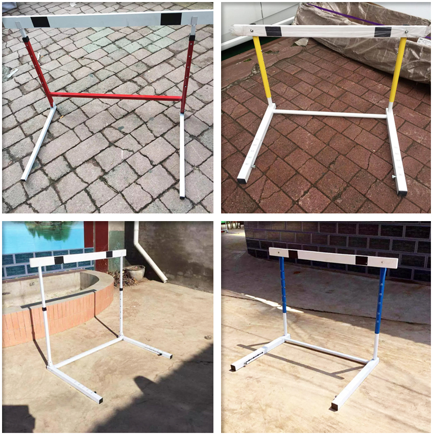 New combined cross-bar rack training adjustable small cross bar rack standard school track and field competitions can lift cross-bar