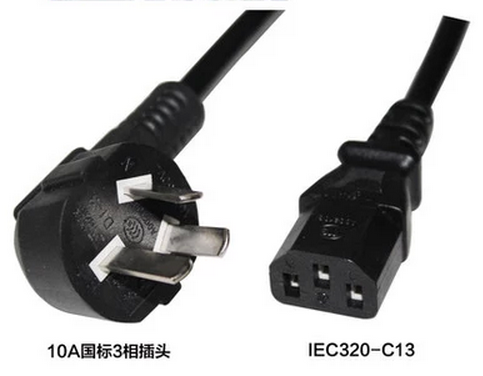 National Label Power cord Computer connection line 3 * 1*5M lengthened power cord 5 m Power cord High power power cable