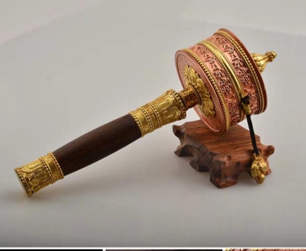 39.9 million times Amitabha Heart Mantra Sutra Wheel American Miniature Film Hand Sutra Wheel