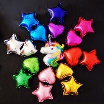 10 inch love star aluminum foil balloon 61 Childrens Day birthday party bar mall classroom company decoration layout