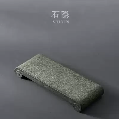 Shi Yin antique stone pot Cheng Zen dry foam table pot tea pad kung fu tea set accessories tea tray tea table