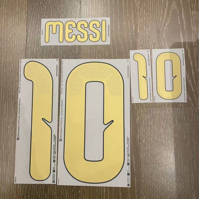 Deko Argentina National Team 2026 World Cup Home and Away Messi Farewell Match Printed with Messi's Name