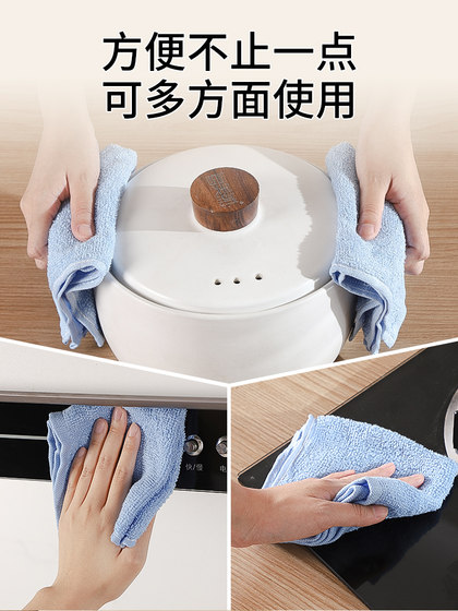 유성 식기 타월, 목재 섬유 식기 천, 비 붙인 오일 헝겊, 주방 특수 흡수 물 및 청소하기 쉬운 가정용 청소