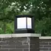 Outdoor column head light Simple modern waterproof garden lawn light Wall gate light Square buried light Wall head door post light