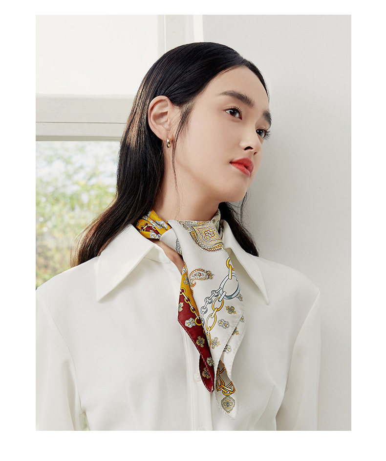 Все выгода весна новые товары шелк шарфы модный, подходит ко всему дары двухсторонняя печать среди цветов полотенце Плевать      