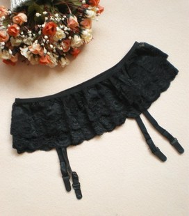 ☆ nữ cao ống đặc biệt đôi váy váy dây đeo ren garter + ống cao + T quần - nhiều màu tùy chọn!