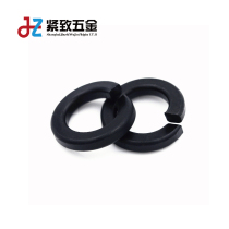 GB7244 DIN127-A heavy Spring washer oxidized black 65 manganese (Mn) heavy Spring washer