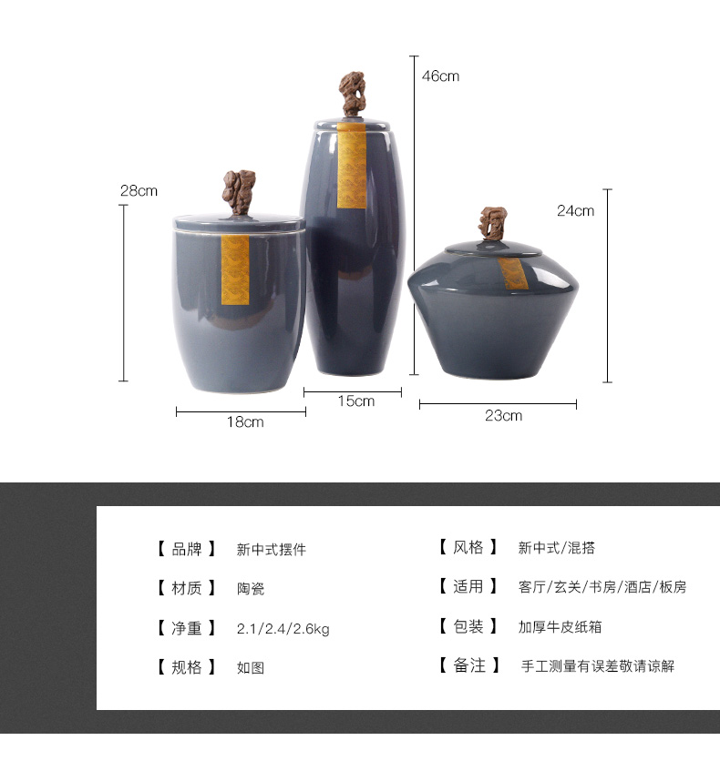 Art BeiZi metal glaze soft outfit ceramic pot of new Chinese style household act the role ofing is tasted window ambry soft outfit porch place