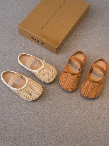 女童拖鞋2025夏季新款儿童鞋子小女孩凉拖宝宝软底包头防滑半拖潮