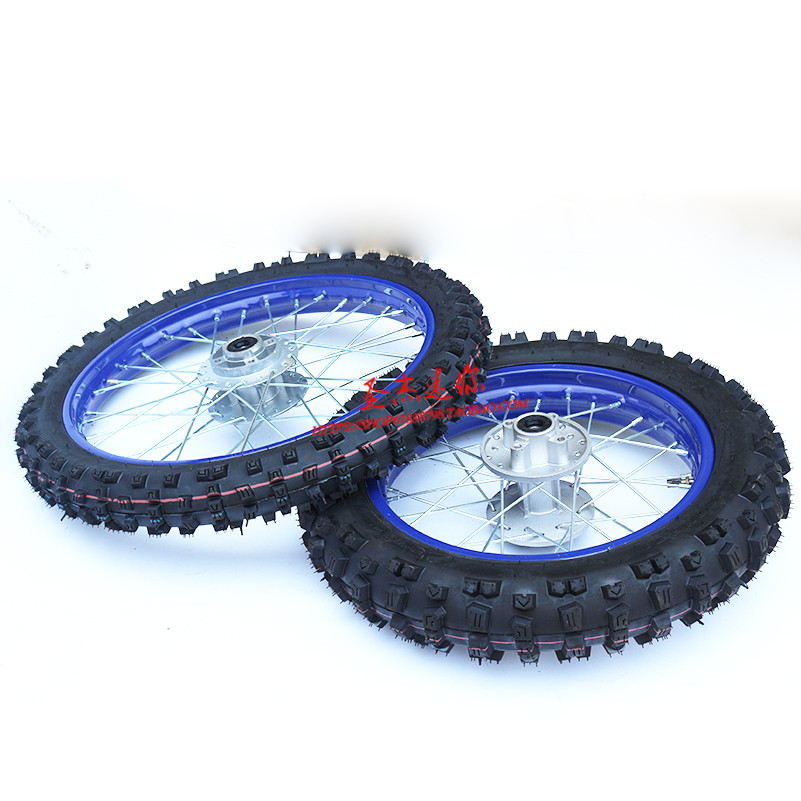 Xe mô tô địa hình nhỏ phụ kiện tốc độ cao Apollo Kawasaki 90 / 100-14 inch lốp sau có vành thép - Vành xe máy niềng xe dream
