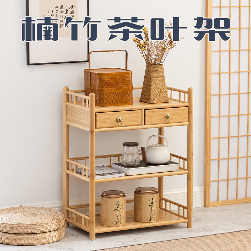 Modern minimalist installation-free tea cabinet tea table side cabinet tea cabinet multifunctional tea set storage cabinet dining side storage cabinet - Taobao