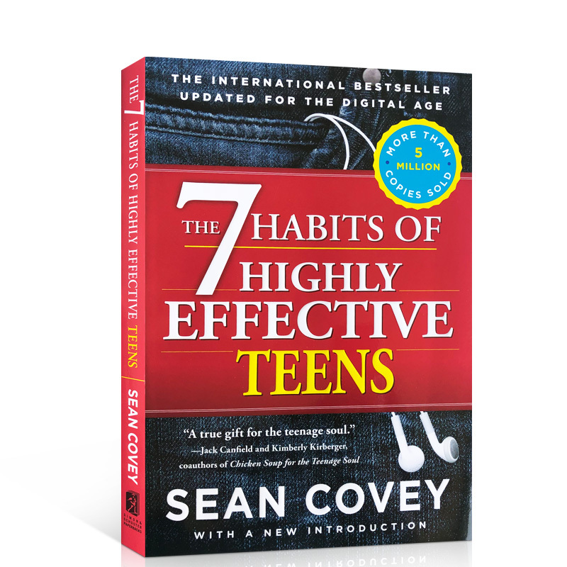 The Original English Version of the 7 Habits of Highly Effective Teens, the Seven Habits of Outstanding Teenagers, Genuine Novel Reading, the 7 Habits of Highly Effective People, Sean Covey The Original English Version of the 7 Habits of Highly Effective Teens, the Seven Habits of Outstanding Teenagers, Genuine Novel Reading, the 7 Habits of Highly Effective People, Sean Covey