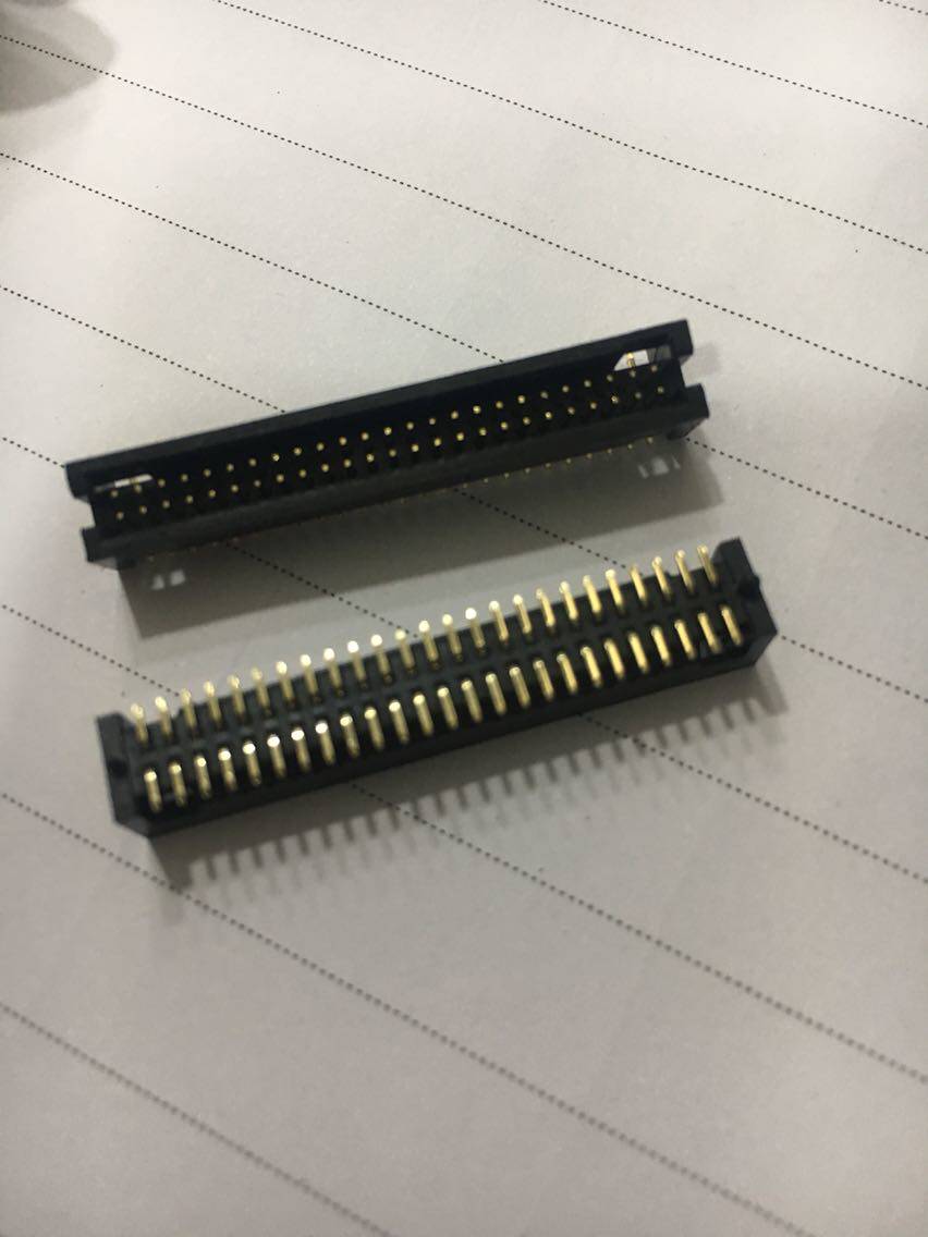 Pitch 1 27MM patch simple horn seat 2*25P double row patch 50P foot simple cow DC3 seat 50 core