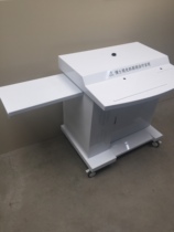 Medical ABS computer push table with printer drawing board optional display stand